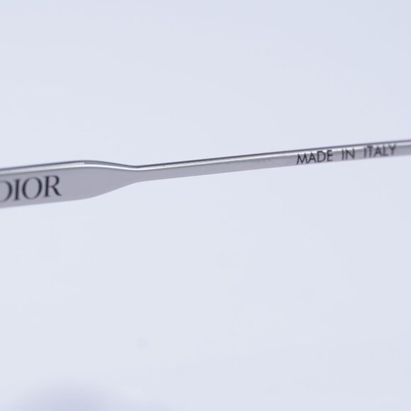 Dior NEODIORO R2U F000 Oval Eyeglasses 52mm - Shiny Palladium - Picture 9 of 10